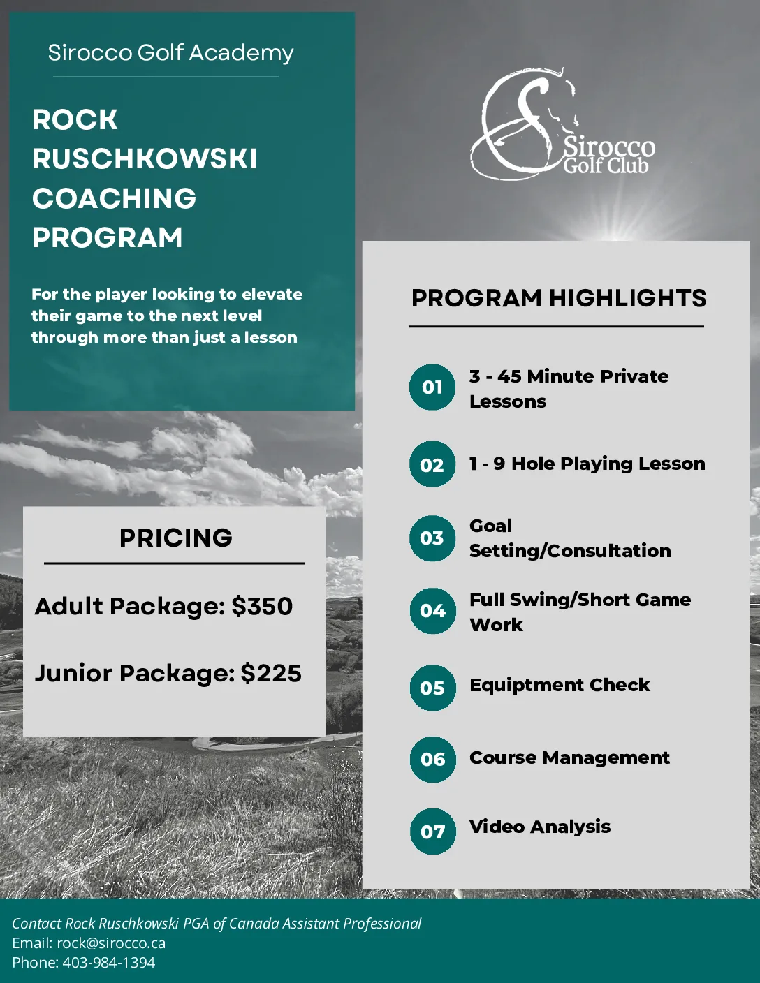 Rock Coaching Program 2023